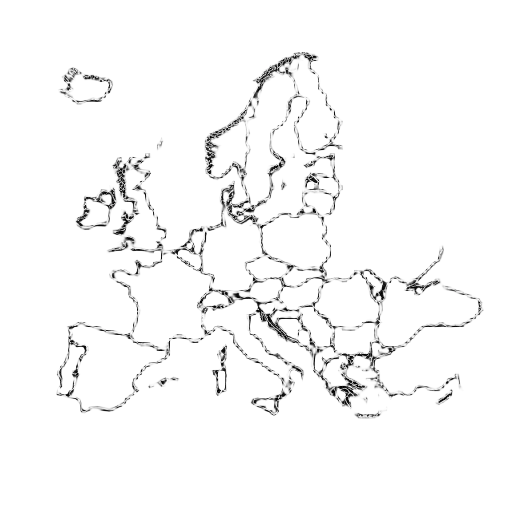 Map of Europe showing Stavio's European headquarters